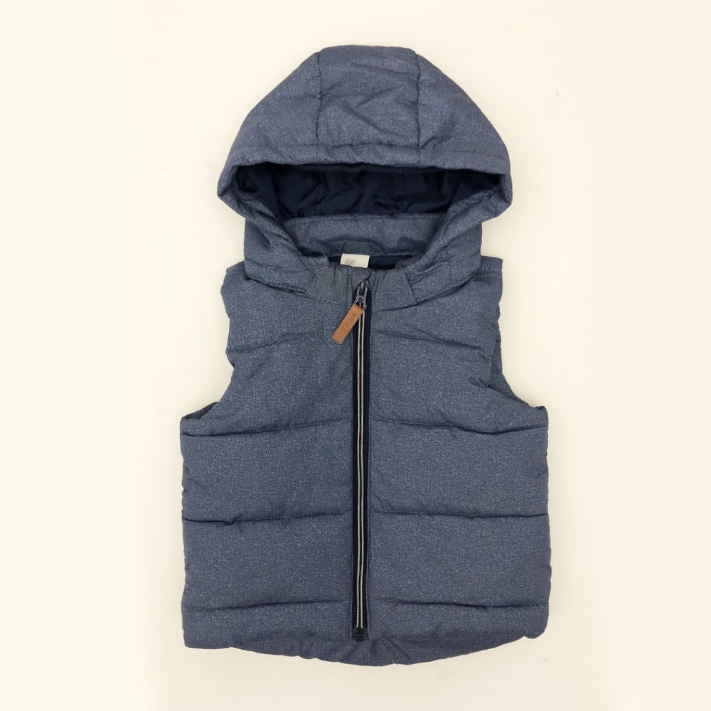 H&M Baby Boy's Puffer Hooded Vest